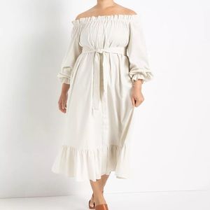 Linen Day Dress NWT